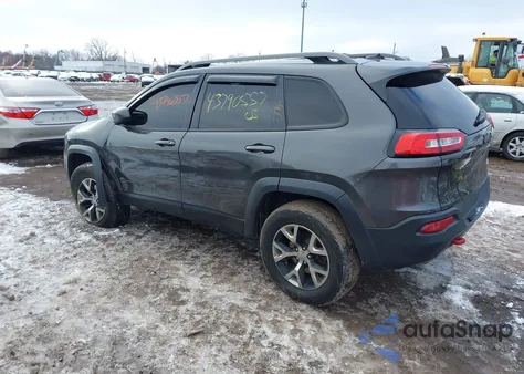 2014 Jeep Cherokee Trailhawk from USA, damaged, VIN 1C4PJMBS3EW161626